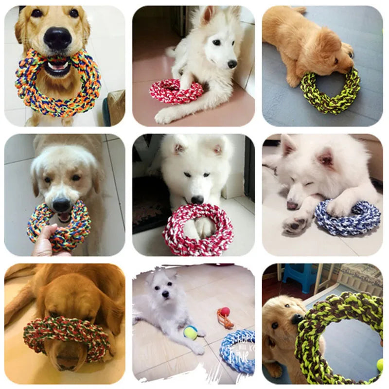 Sturdy Big Dog Chew Rope Toy Bite Resistant Pet Toys for Medium Large Dogs Golden Retriever Pitbull Labrador mascotas Supplies