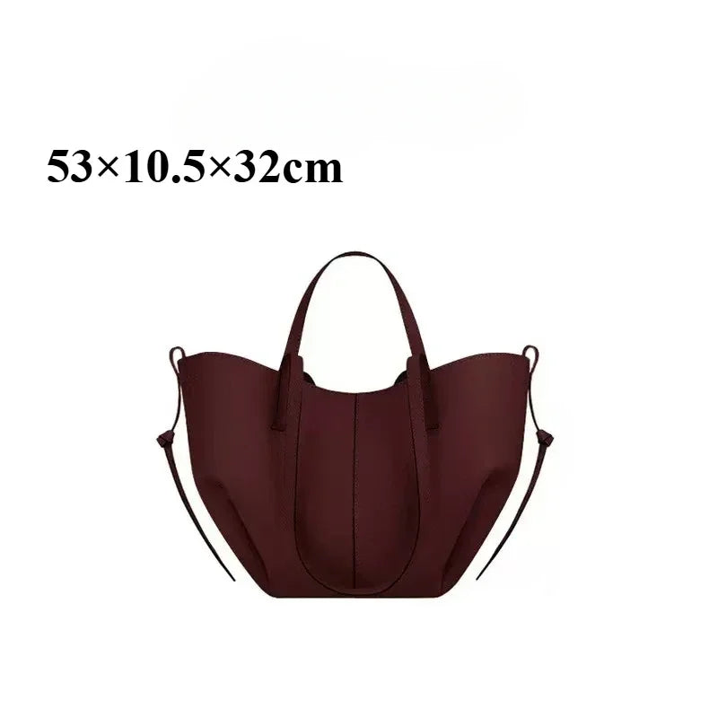 RAINBOW New Fashion Women's Split Underarm Handbag Single Shoulder Wing Bag Large Capacity Dumpling Luxury Tote Commuting Gift