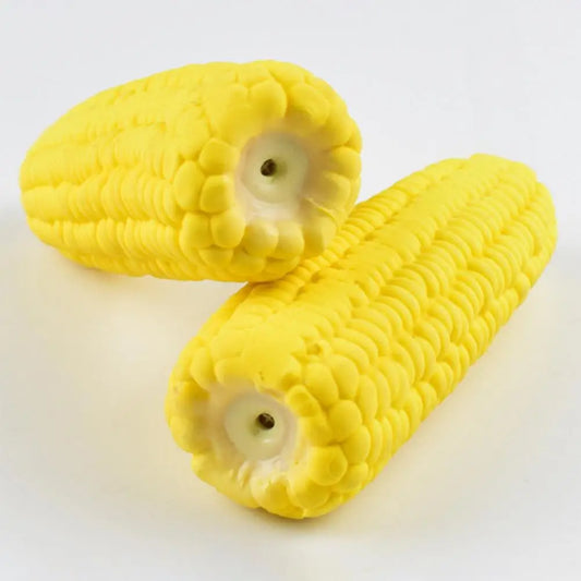 Bite-resistant Dog Toy Squeaky Corn Stick Durable Dog Chew Toy for Chewers Teeth Funny Sound Ideal for Small to Breeds Pet Corn