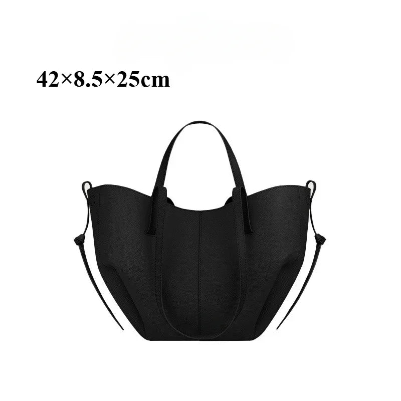 RAINBOW New Fashion Women's Split Underarm Handbag Single Shoulder Wing Bag Large Capacity Dumpling Luxury Tote Commuting Gift