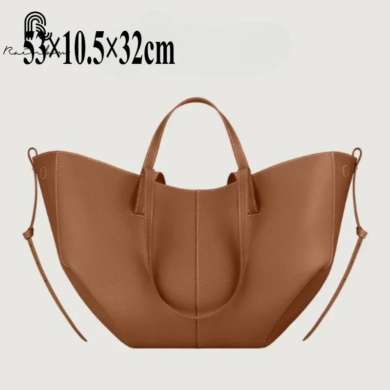 RAINBOW New Fashion Women's Split Underarm Handbag Single Shoulder Wing Bag Large Capacity Dumpling Luxury Tote Commuting Gift