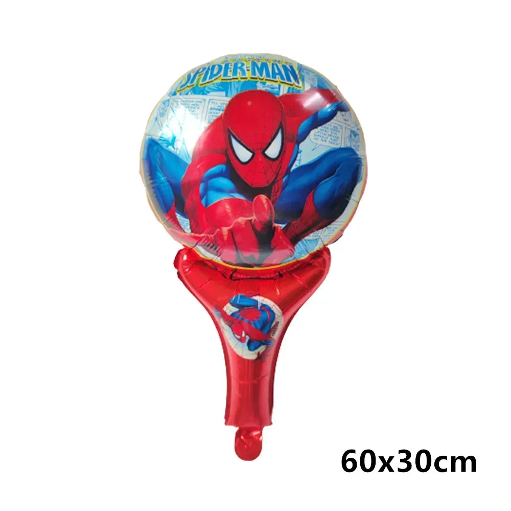 Big 3D Spiderman Balloons For Birthday Iron Man Foil Balloon Hulk Boy Baby Shower Party Decor Superhero Children Tnflatable Toy