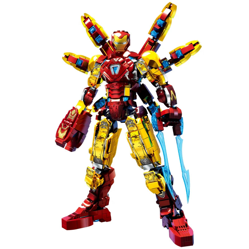 76274 The Super Hulkbuster The Battle of Wakanda Building Block Set Classic hero Movie Model Bricks Children Toy Gift