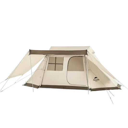 Naturehike Camping Tent 4 Persons Ultralight Waterproof Hunting Vestibule Outdoor Prefabricated House Picnic One-touch Shelter