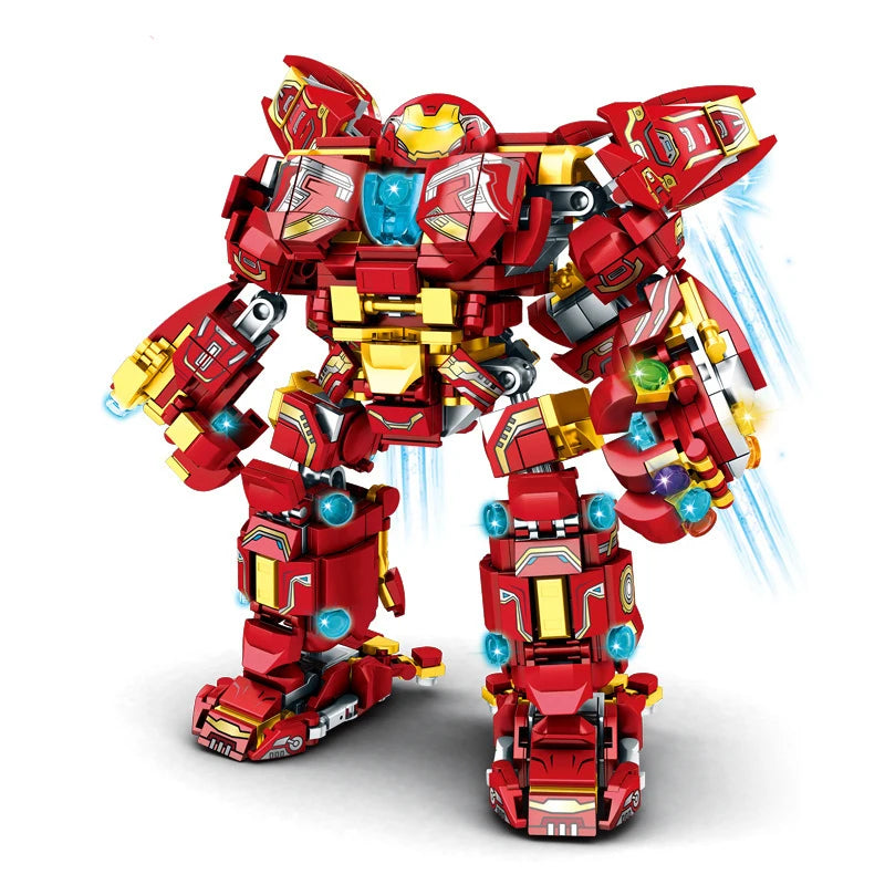 76274 The Super Hulkbuster The Battle of Wakanda Building Block Set Classic hero Movie Model Bricks Children Toy Gift