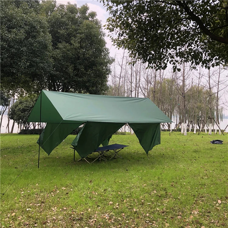 Waterproof Camping Tarp Tent, A Character Type Rainfly Tent,Multi-use Tree, House Tent, Hot Selling, CZX-301