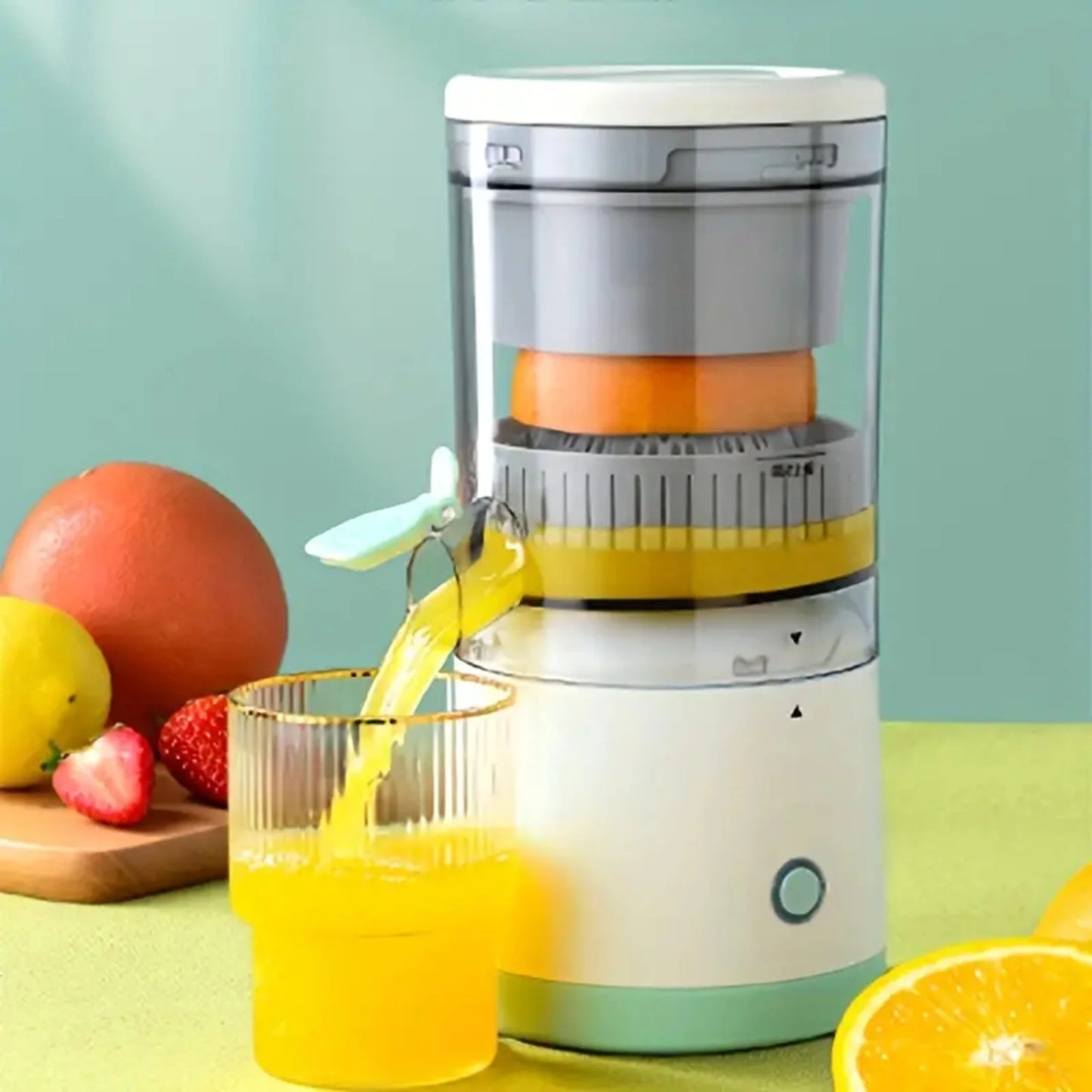 1PC Electric Juicer Juice Cup Citrus Orange Lemon Squeezer USB Charging Kitchen Fruit Juicer Blender Fresh Separator Press Mac