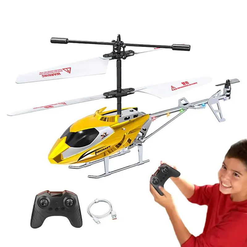 Kids Remote Helicopter With Stable Flight & Easy Control Remote Control Aircraft Flying Kids Toys for Boys Gifts