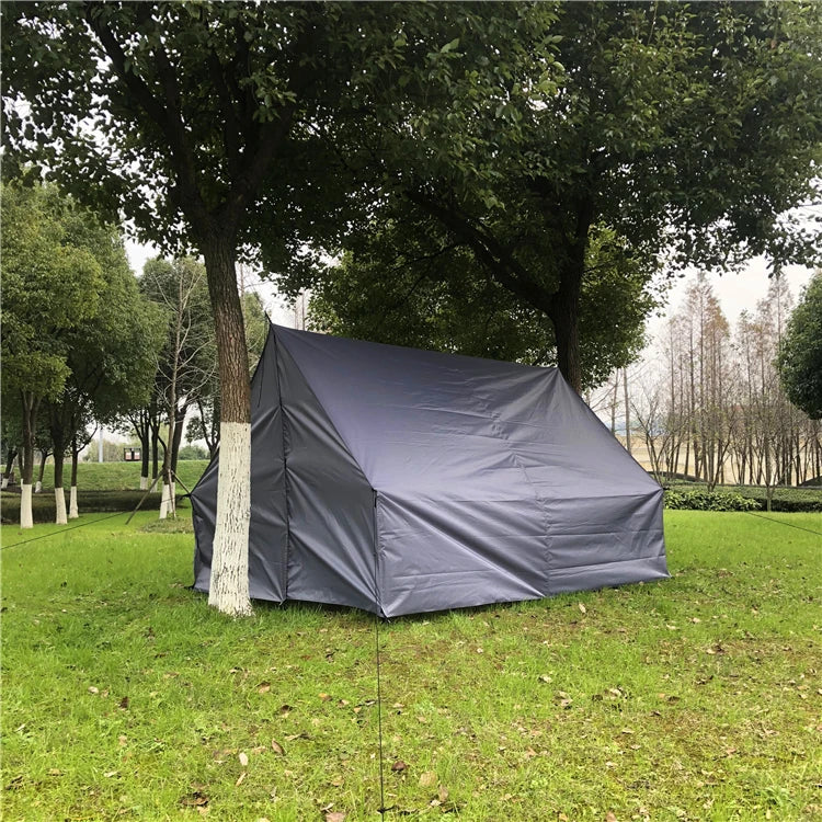 Waterproof Camping Tarp Tent, A Character Type Rainfly Tent,Multi-use Tree, House Tent, Hot Selling, CZX-301