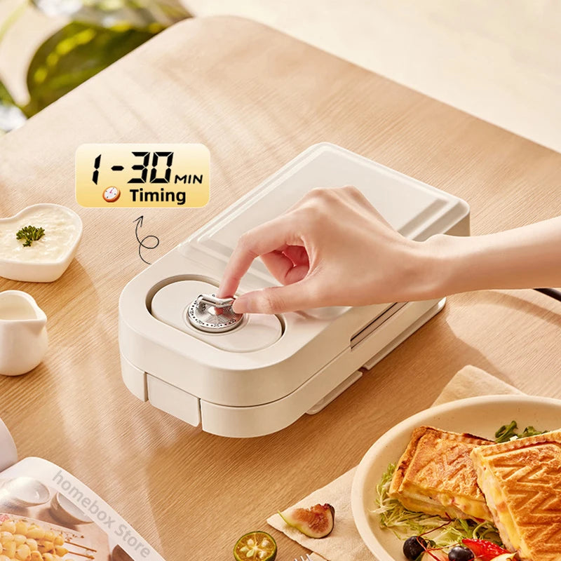 Electric Sandwich Maker Multifunctional Waffle Machine Toaster Baker Breakfast Machine Takoyaki Pancake Donuts Sandwichera 220V