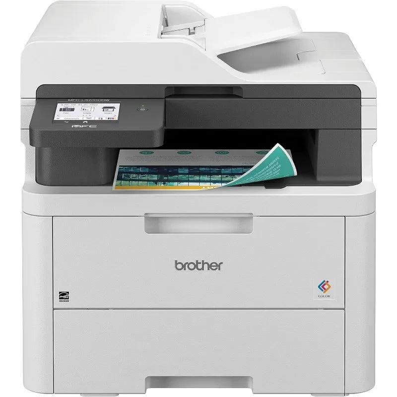 Brother MFC-L3720CDW Wireless Digital Color All-in-One Printer with Laser Quality Output, Copy, Scan, Fax, Duplex