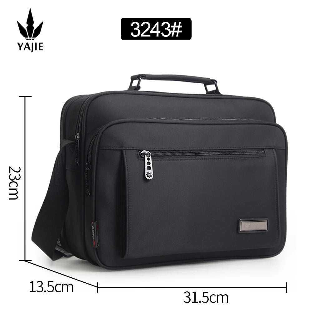 shoulder bag men Handbags Messenger Small Business Briefcase Large Capacity Multifunction fashion casual waterproof