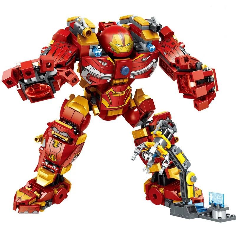 76274 The Super Hulkbuster The Battle of Wakanda Building Block Set Classic hero Movie Model Bricks Children Toy Gift