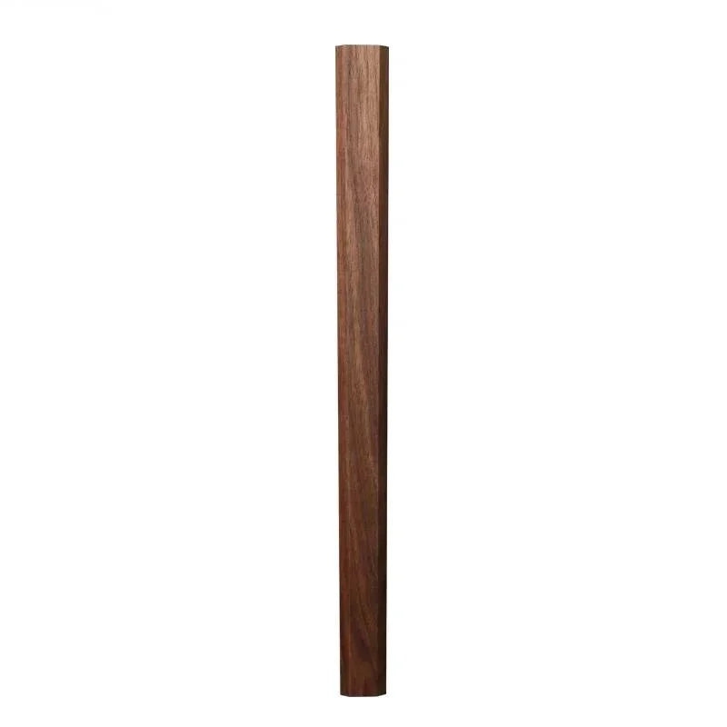 Nordic Minimalism Solid Wood Wall Vase Hydroponic Flower Plant Pot Bottle Chinese Traditional Zen Vases Home Wall Decoration