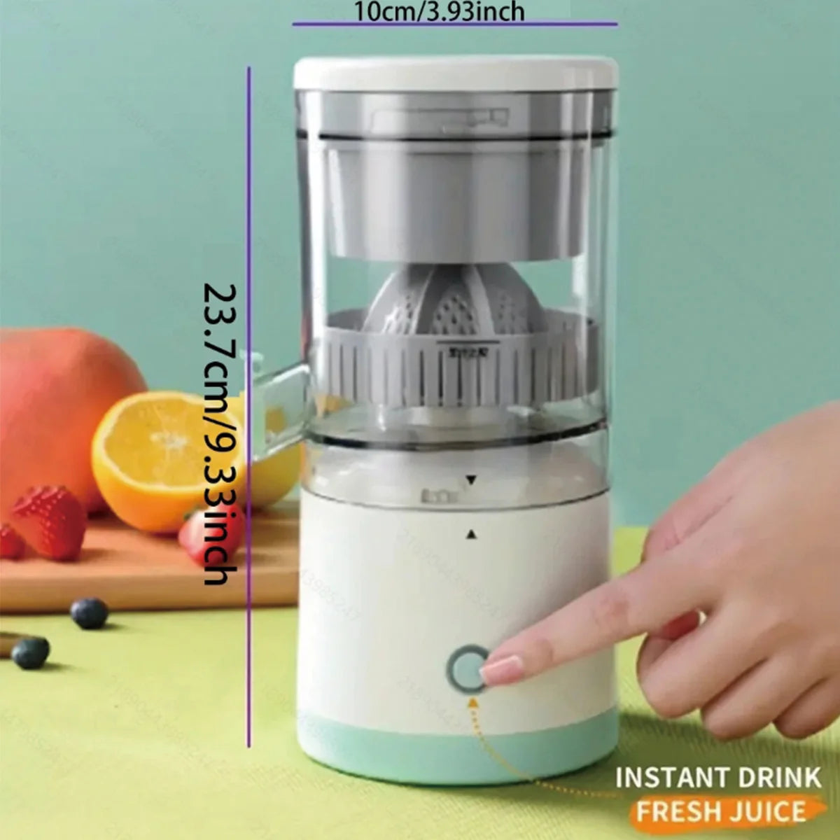 1PC Electric Juicer Juice Cup Citrus Orange Lemon Squeezer USB Charging Kitchen Fruit Juicer Blender Fresh Separator Press Mac