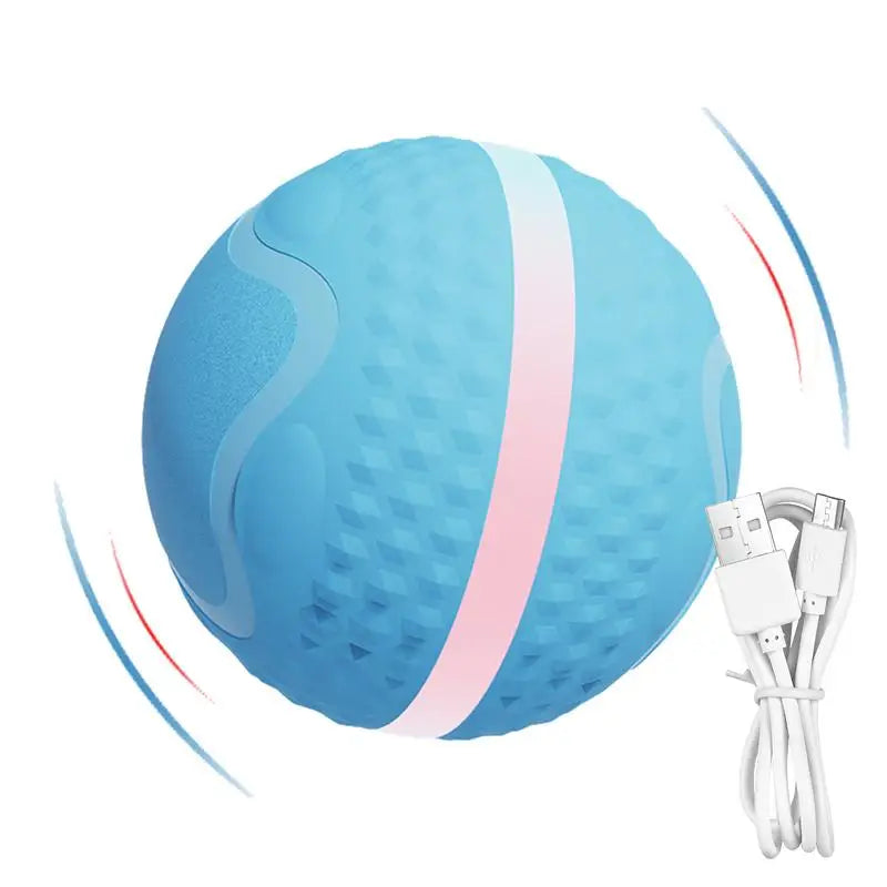 Wicked Ball Interactive Dog Toy Led Lights Interactive Dog Toy Sturdy And Durable Automatic Rolling Ball Self Bouncing Ball