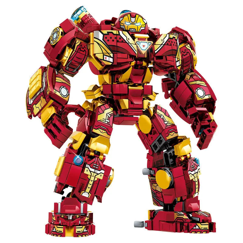 76274 The Super Hulkbuster The Battle of Wakanda Building Block Set Classic hero Movie Model Bricks Children Toy Gift