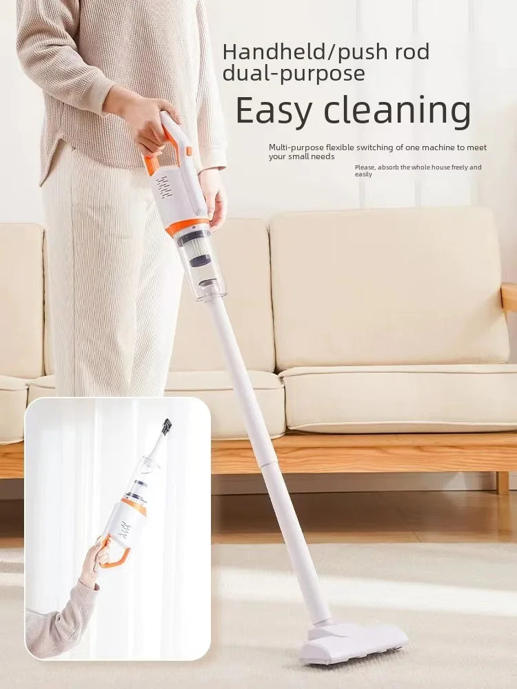 Handheld Wireless Vacuum Cleaner USB Rechargeable 120W Electric Sweeper Large Suction Vacuum Cleaner for Home Car Use