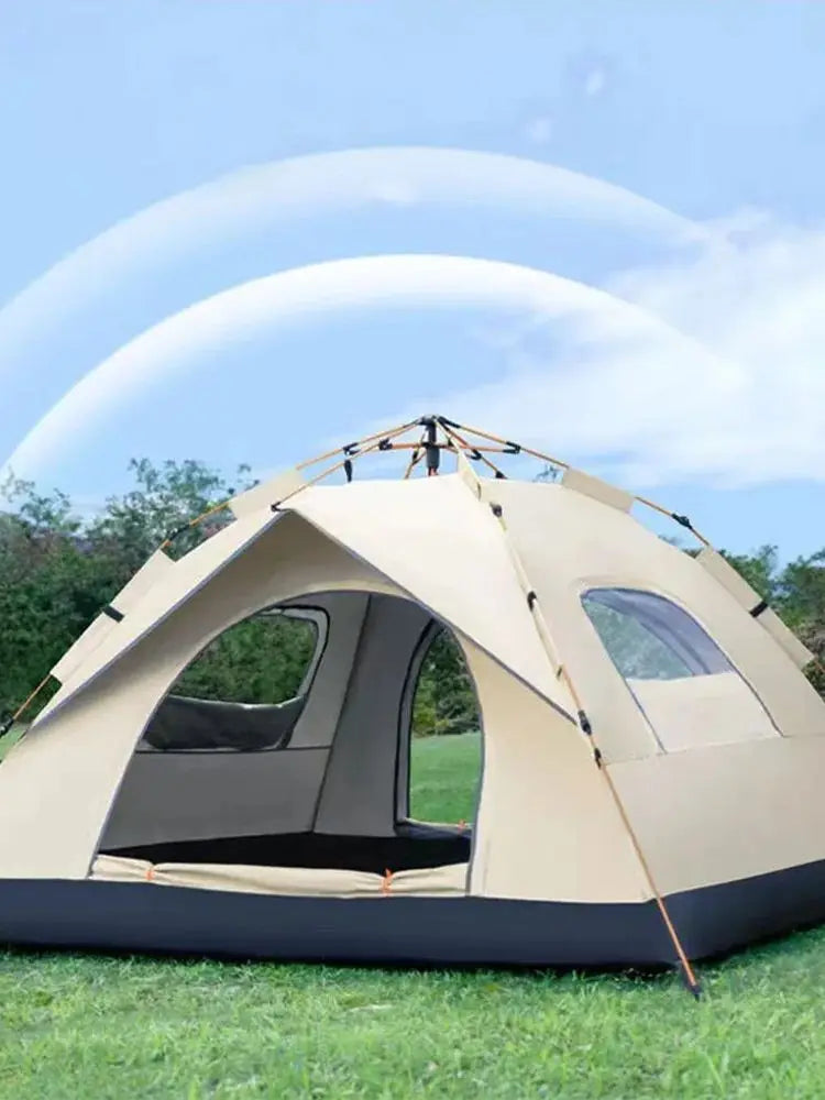 Automatic Quick-opening Tent Outdoor Self-driving Travel Camping Tent Automatic Quick-open Tent Two doors and two windows