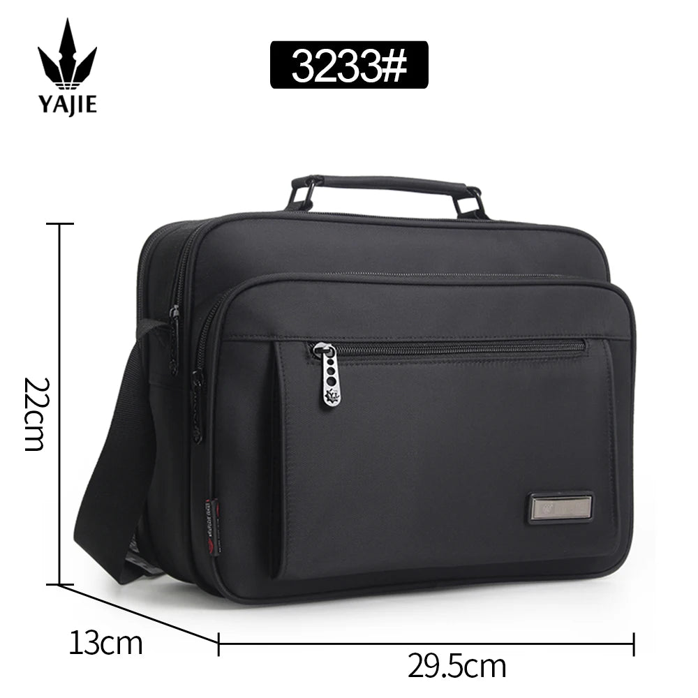 shoulder bag men Handbags Messenger Small Business Briefcase Large Capacity Multifunction fashion casual waterproof