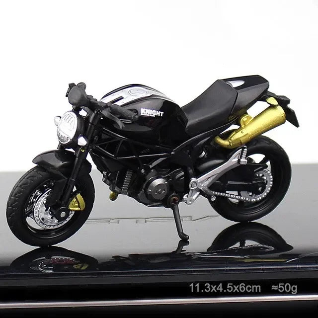 1:18 Ninja hx816 H2R Diecast Motorcycle Model Workable Shork-Absorber Toy For Children Gifts Toy Decoration