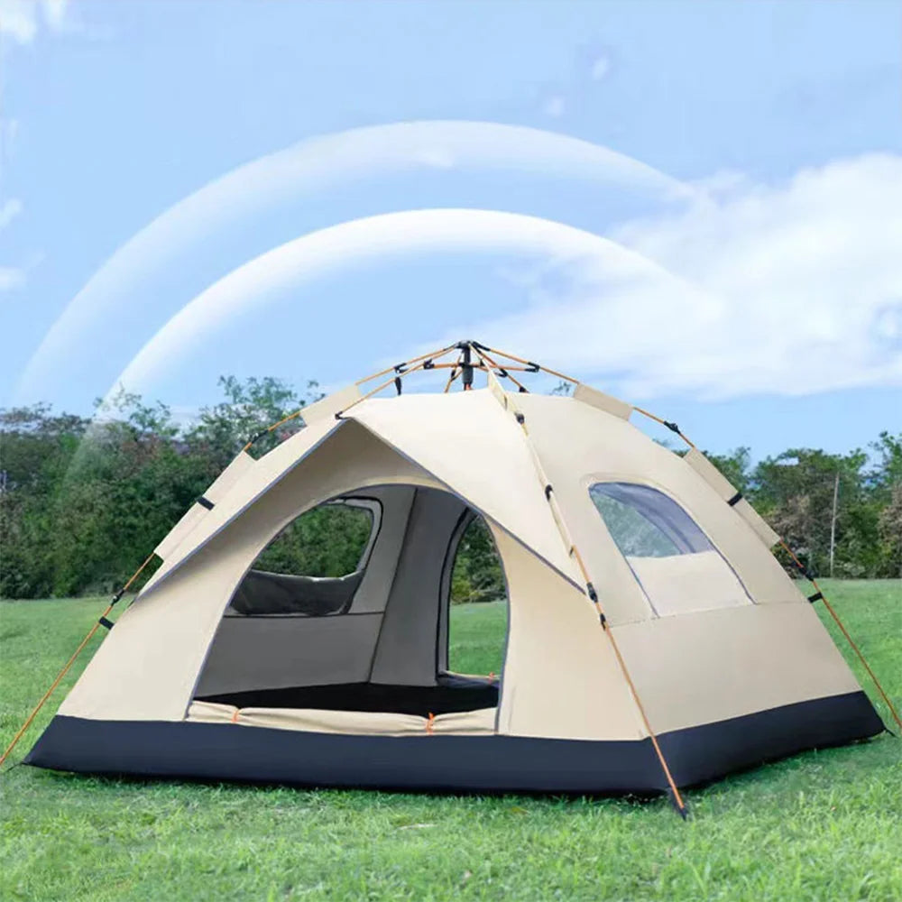 Automatic Quick-opening Tent Outdoor Self-driving Travel Camping Tent Automatic Quick-open Tent Two doors and two windows