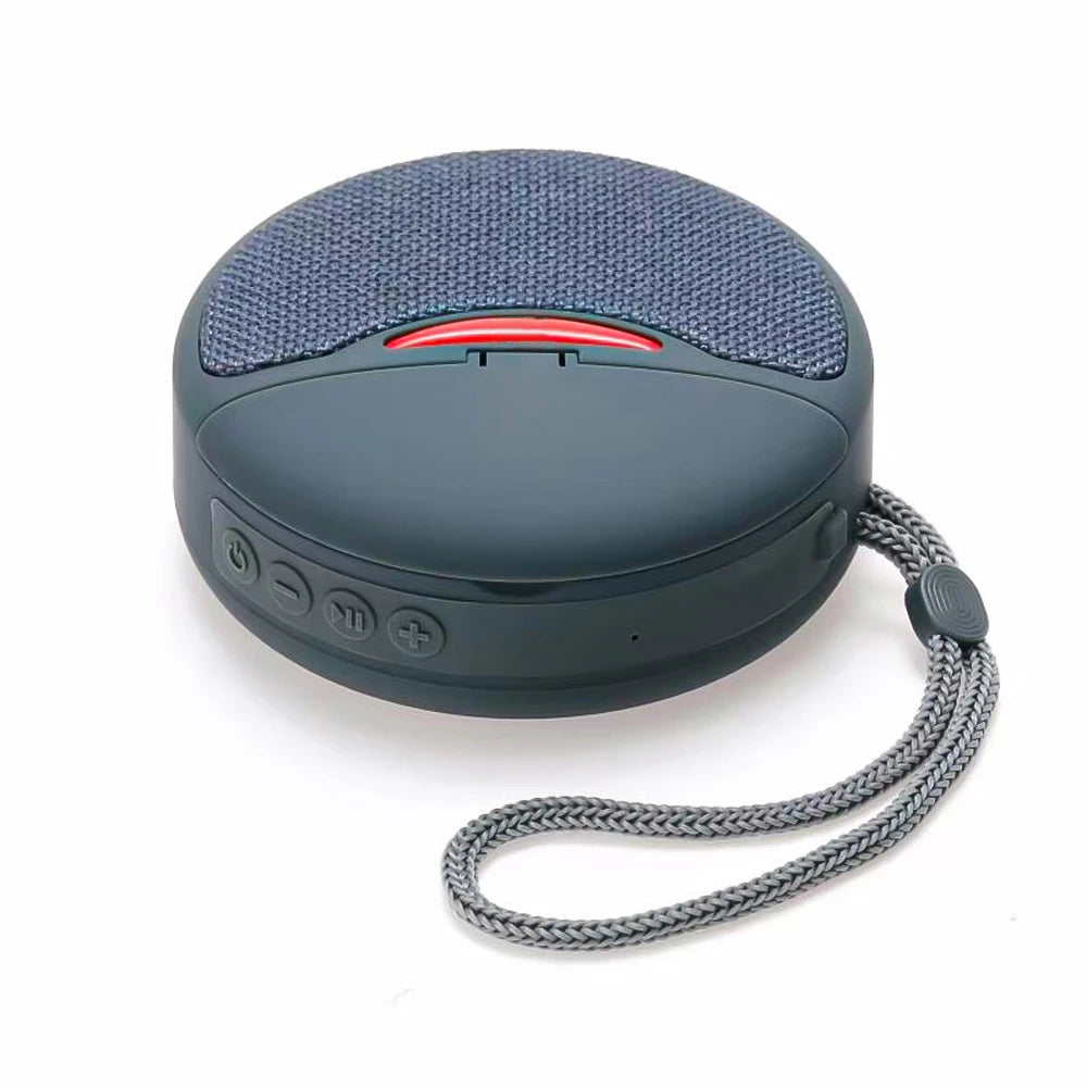 TG808 Mini Wireless Bluetooth Speaker Wireless Earphone Two-in-one TWS Subwoofer Stereo Hands-free Multi-function / TF Card / FM