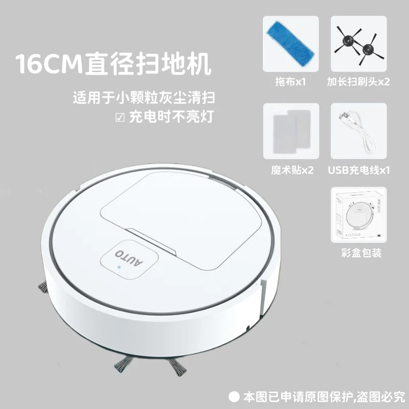 Sweeping robot Automatic wiping and mopping intelligent three-in-one machine Silent household lazy sweeper Vacuum cleaner