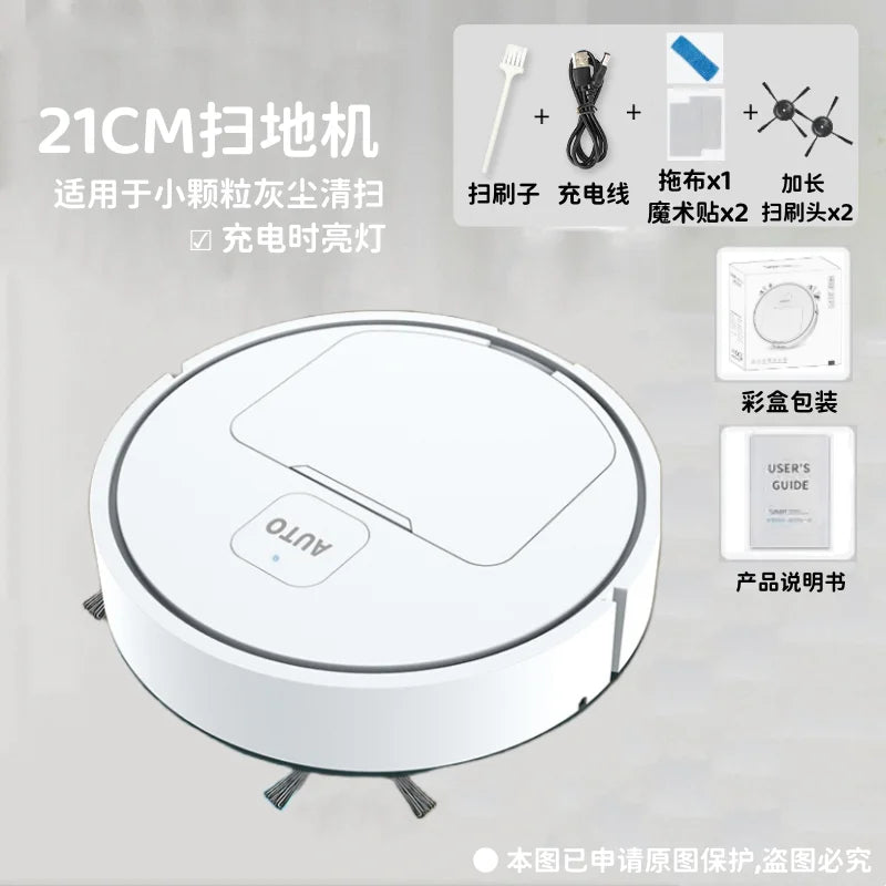 Sweeping robot Automatic wiping and mopping intelligent three-in-one machine Silent household lazy sweeper Vacuum cleaner