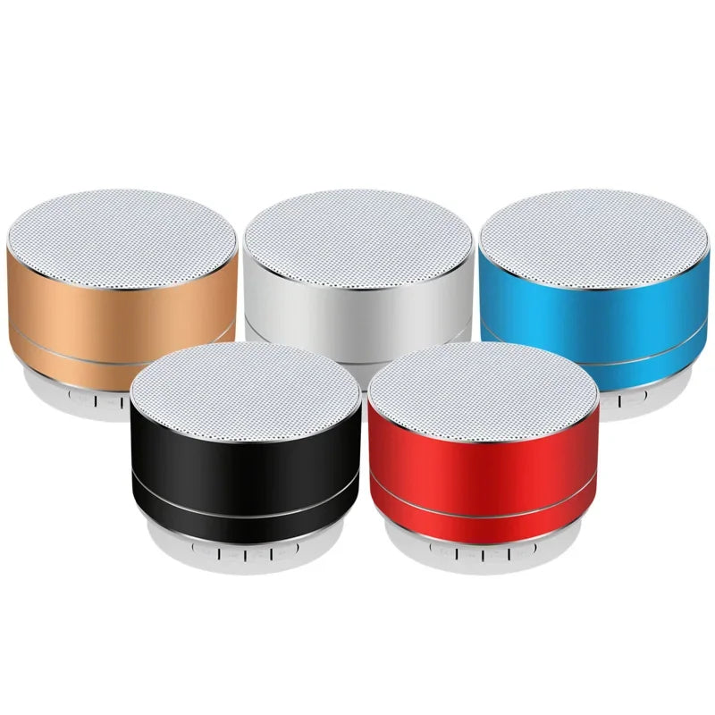 Mini Speakers Super Bass Bluetooth Speaker Stereo Music Subwoofer Portable LED Loudspeaker Hands-free Call FM TF Card Line-in