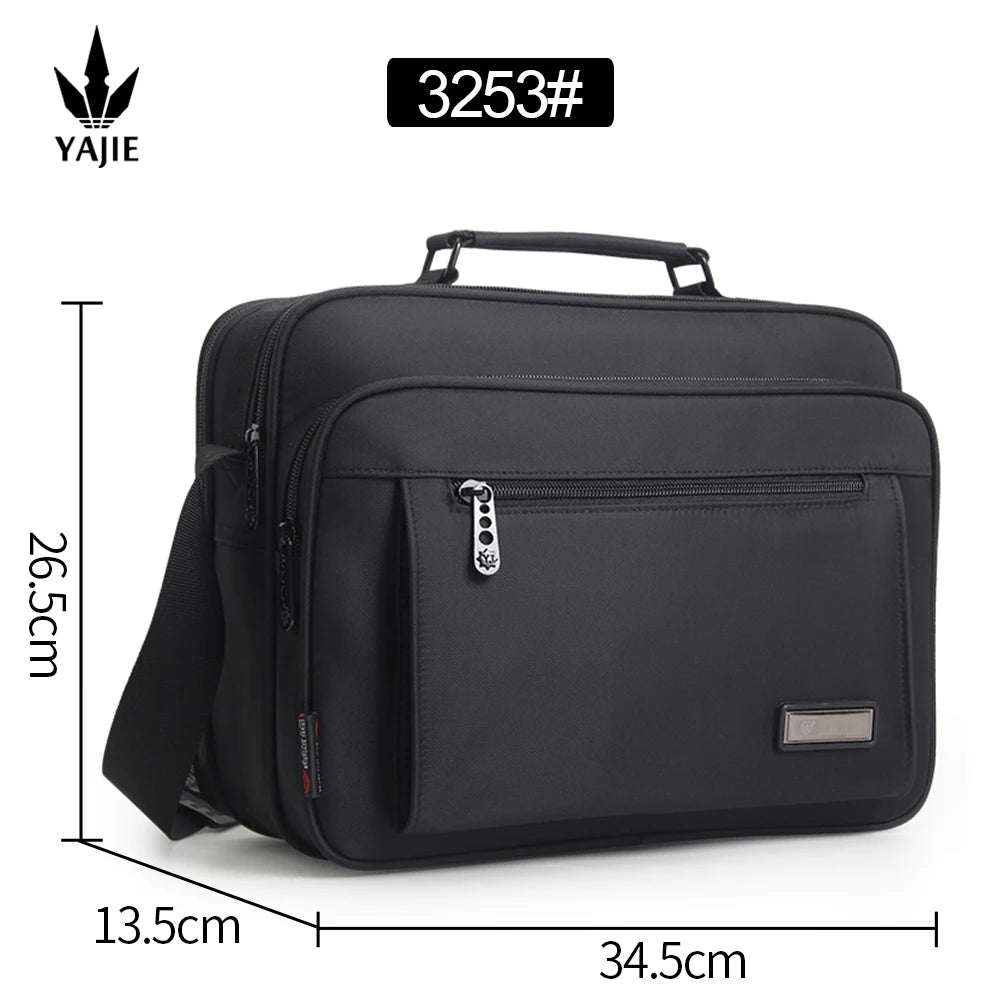 shoulder bag men Handbags Messenger Small Business Briefcase Large Capacity Multifunction fashion casual waterproof