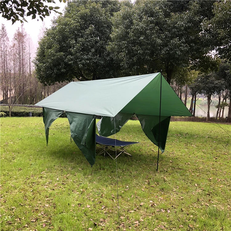 Waterproof Camping Tarp Tent, A Character Type Rainfly Tent,Multi-use Tree, House Tent, Hot Selling, CZX-301