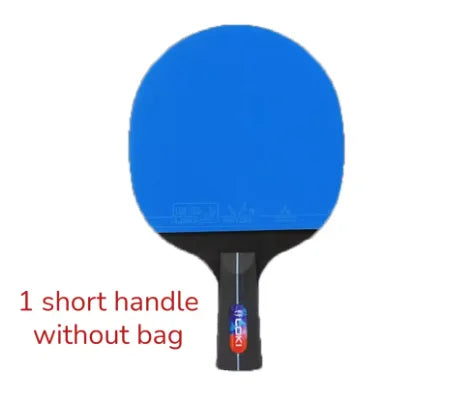 LOKI K5000 Table Tennis Racket Set 2pcs Home Entertainment PingPong Rackets with Blue Color Ping Pong Rubber