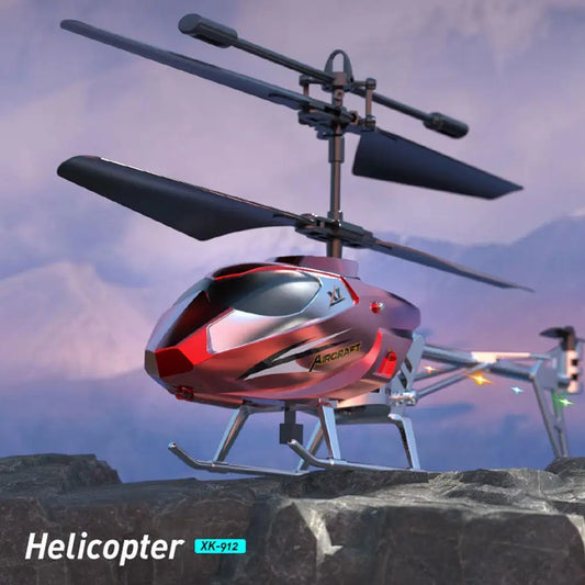 Remote-controlled Helicopter USB Charging Drop-resistant Toy Aircraft Model Anti-collision And Remote-controlled B0X6