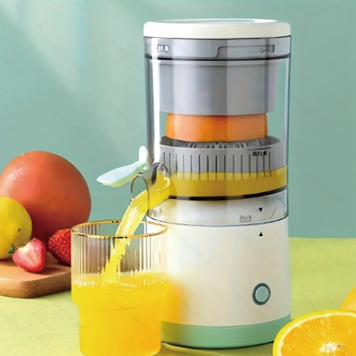 1PC Electric Juicer Juice Cup Citrus Orange Lemon Squeezer USB Charging Kitchen Fruit Juicer Blender Fresh Separator Press Mac