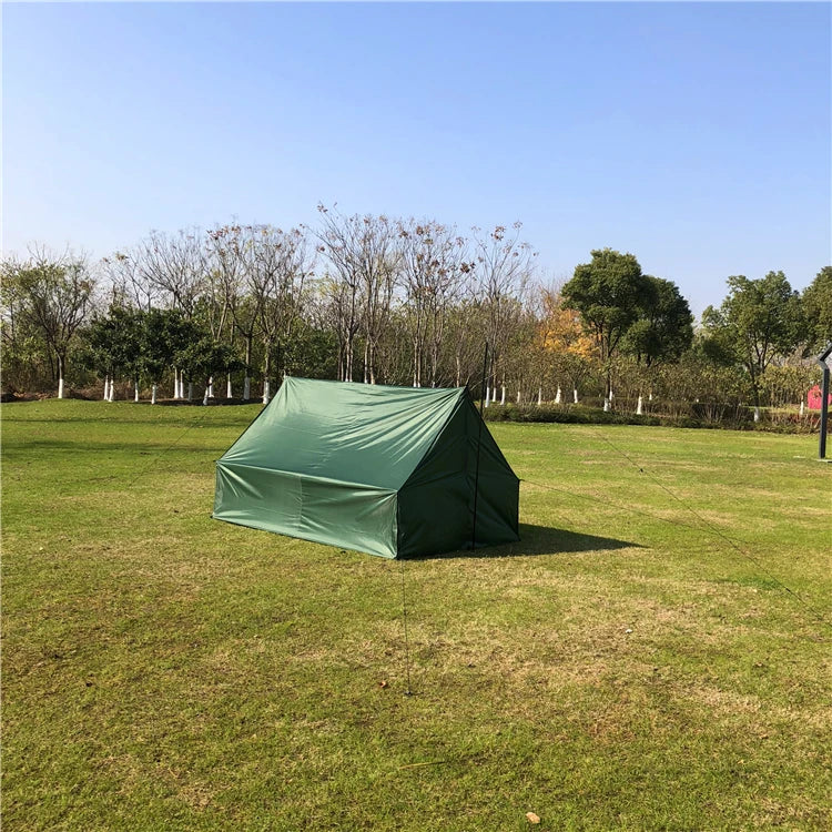 Waterproof Camping Tarp Tent, A Character Type Rainfly Tent,Multi-use Tree, House Tent, Hot Selling, CZX-301