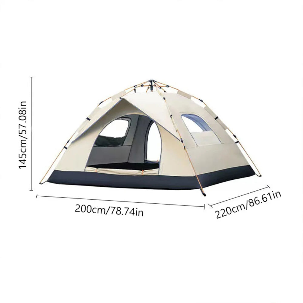 Automatic Quick-opening Tent Outdoor Self-driving Travel Camping Tent Automatic Quick-open Tent Two doors and two windows