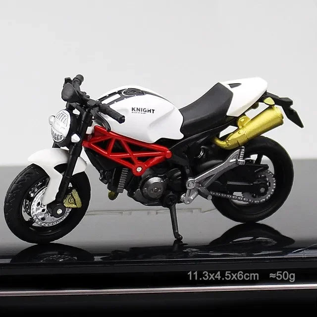 1:18 Ninja hx816 H2R Diecast Motorcycle Model Workable Shork-Absorber Toy For Children Gifts Toy Decoration