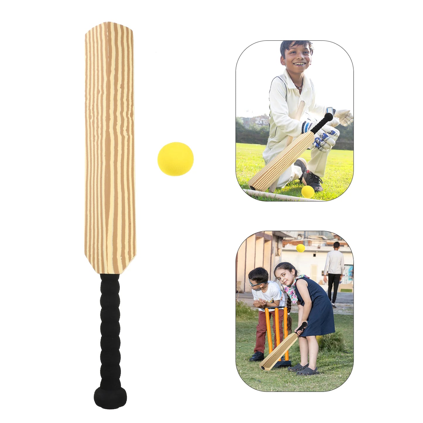 Toy Outdoor Toys Cricket Sports Beach Indoor Game Activities for Kids Bat and Batting Board Parent-child