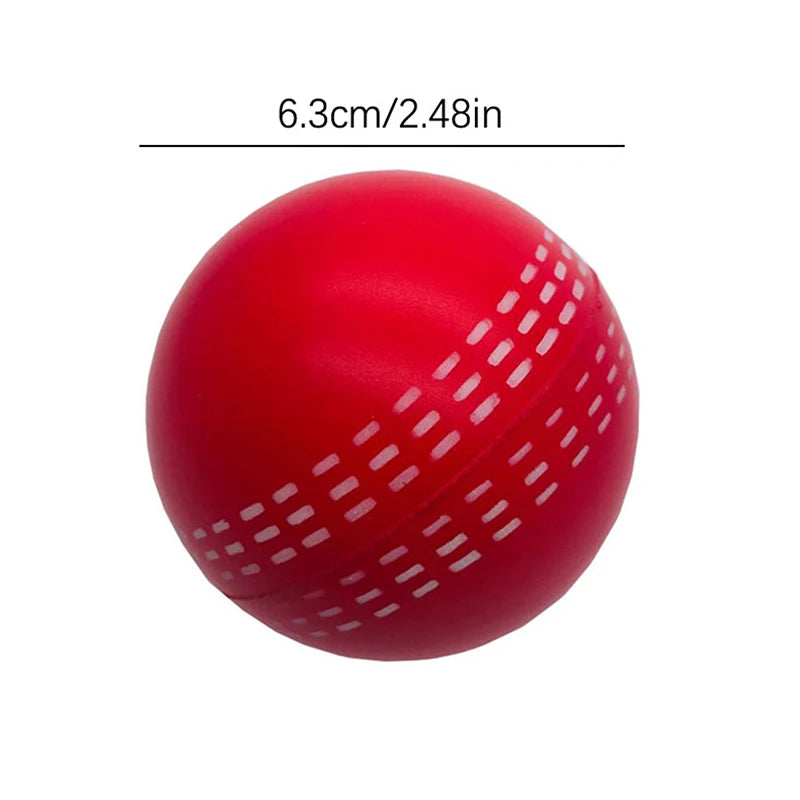 6.3CM Bounce Durable Playing Training Practice Attractive Traditional Seams All Age Players Cricket Ball