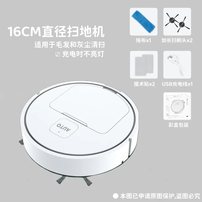 Sweeping robot Automatic wiping and mopping intelligent three-in-one machine Silent household lazy sweeper Vacuum cleaner