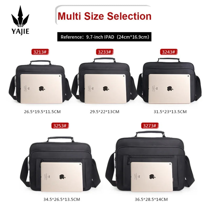 shoulder bag men Handbags Messenger Small Business Briefcase Large Capacity Multifunction fashion casual waterproof