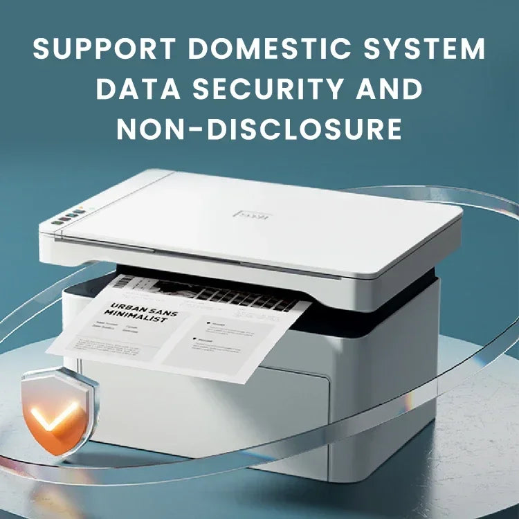 Laser Printer  A4 Monochrome Laser Printer Copier All-in-one Office Home Long Plate Paper Dimensions