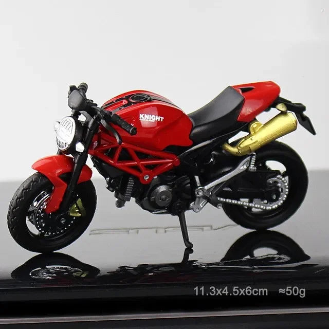 1:18 Ninja hx816 H2R Diecast Motorcycle Model Workable Shork-Absorber Toy For Children Gifts Toy Decoration