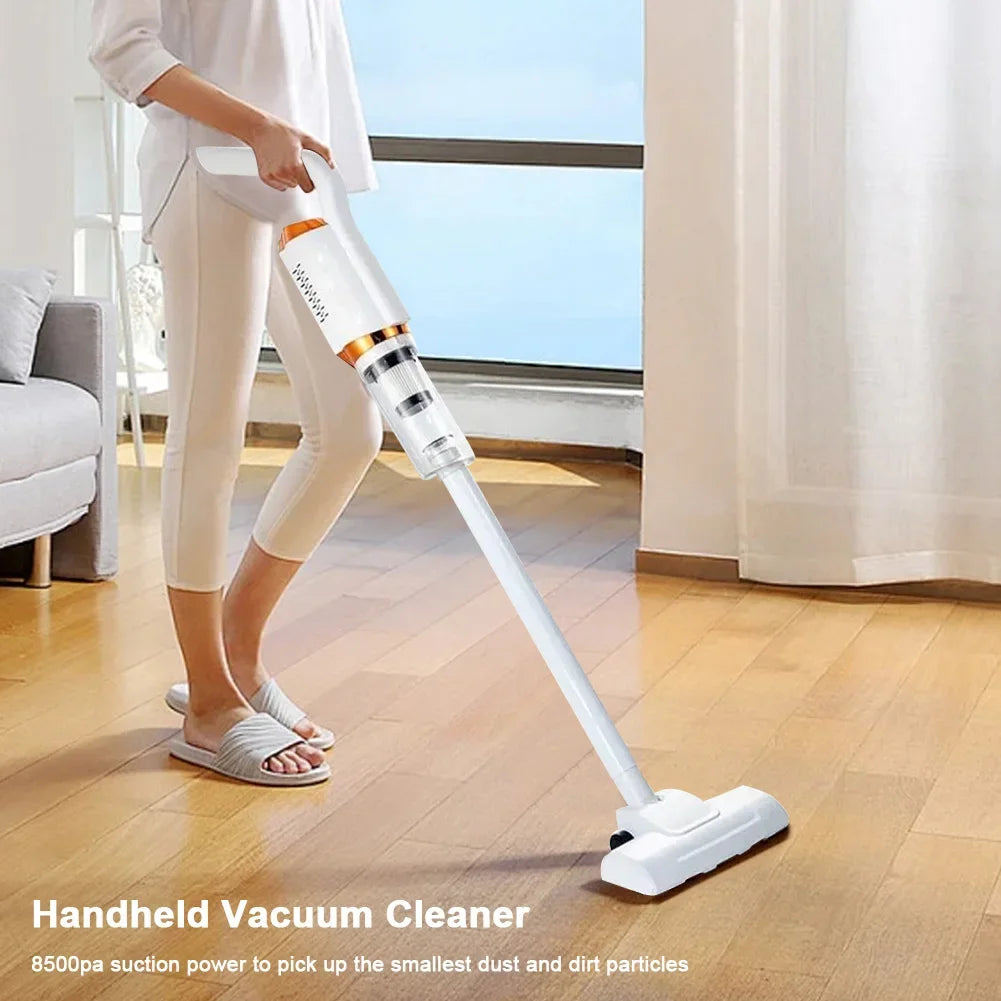 120W Electric Handheld Vacuum Cleaner 8500pa Powerful Wireless Car Vacuum Cleaner Portable Home-appliance Floor Dust Cleaner Mi