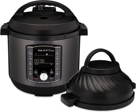 Instant Pot Pro Crisp 11-in-1 Air Fryer and Electric Pressure Cooker Combo with Multicooker Lids that Air Fries, Steams