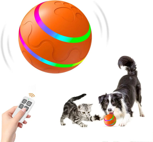 Interactive Dog Toy Ball with Remote Control, Active Rolling Ball for Dogs,Wicked Ball for Small Medium Large Dogs  pet toys