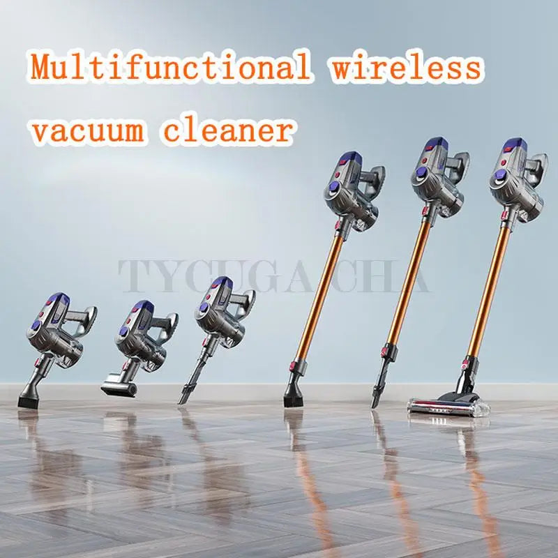 Wireless Handheld Vacuum Cleaner 10kPa 150W Powerful Dual Motor LED Electric Sweeper Cordless Car Home Remove Mites Dust Cleaner