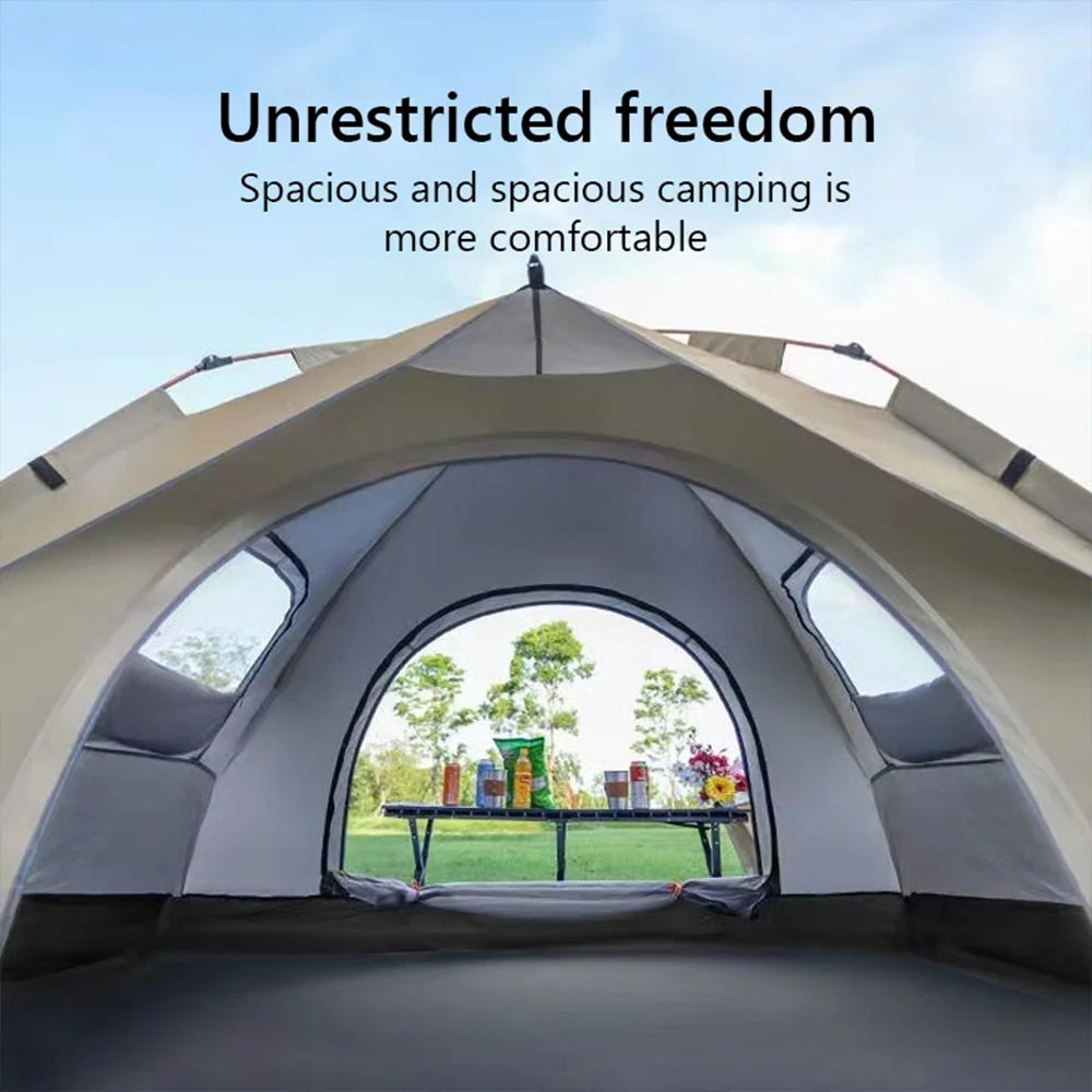 Automatic Quick-opening Tent Outdoor Self-driving Travel Camping Tent Automatic Quick-open Tent Two doors and two windows