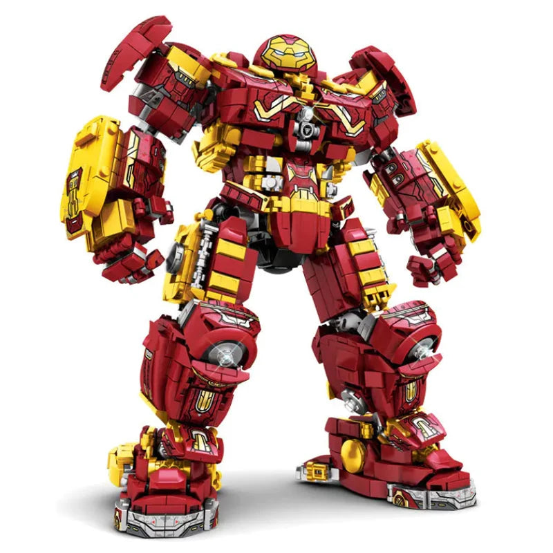 76274 The Super Hulkbuster The Battle of Wakanda Building Block Set Classic hero Movie Model Bricks Children Toy Gift